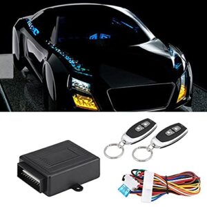 Car Remote Central Kit, Universal Vehicle Car Door Lock Keyless Entry System Central Locking Remote Control Kit