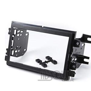 Absolute USA ABS95-5812-3 Fits Ford Fusion 2006 2007 2008 2009 Double DIN Stereo Harness Radio Install Dash Kit Package