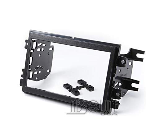 Absolute USA ABS95-5812-3 Fits Ford Fusion 2006 2007 2008 2009 Double DIN Stereo Harness Radio Install Dash Kit Package