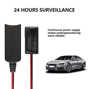SinLoon OBD Power Cable for Dash Camera, 12V-30V to 5V,OBD to USB A Power Step Down Cable, Easy Installation Into Vehicle OBD 5FT(USB-A)