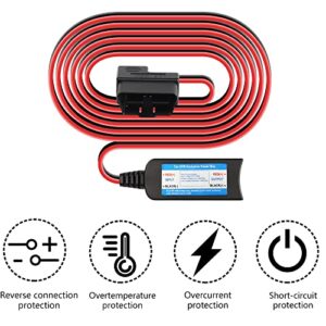 SinLoon OBD Power Cable for Dash Camera, 12V-30V to 5V,OBD to USB A Power Step Down Cable, Easy Installation Into Vehicle OBD 5FT(USB-A)