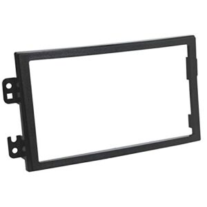 scosche nn1647b compatible with 2003-05 nissan 350z iso double din dash kit black
