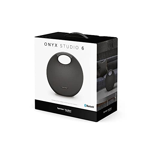 Harman Kardon Onyx Studio 6 - Bluetooth Speaker with Handle - Black (HKOS6BLKAM)