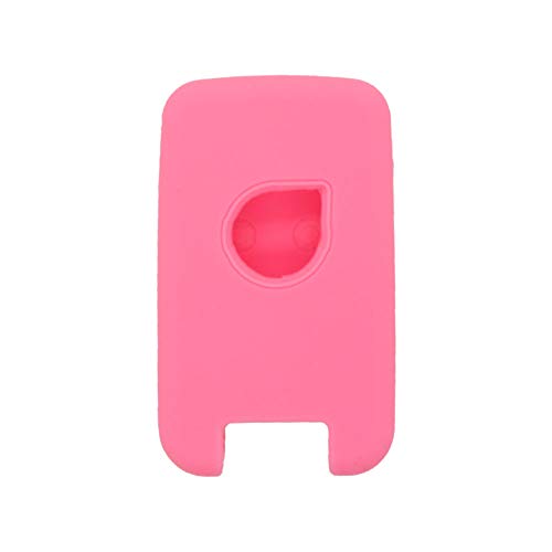 SEGADEN Silicone Cover Protector Case Holder Skin Jacket Compatible with VOLVO 6 Button Smart Remote Key Fob CV4782 Pink