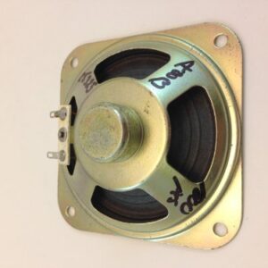 3" REPLACEMENT SPEAKER, BUTTON MAGNET, 3 WATTS @ 8 OHMS