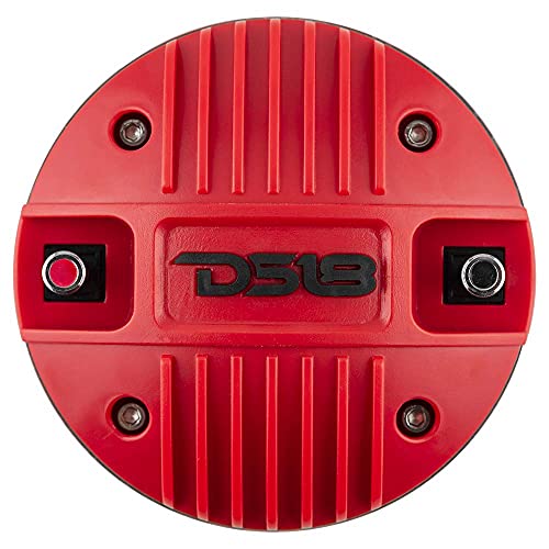 DS18 PRO-DR1.75 1.75” VC Titanium Compression Driver - 600 Watts Max Power, 300 Watts RMS, 8 Ohms, Set of 1 Tweeter