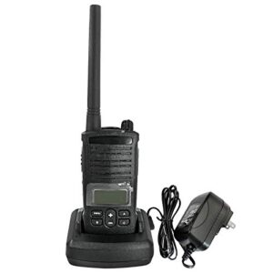 amasu aftermarket rdm2070d murs vhf two way radio 7 channels with charger, rln6305 battery