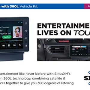 SiriusXM Tour w/ 360L, Vehicle Kit & SXSD2 Speaker Dock. Enjoy SXM Through Your car Stereo & Wherever You go for as Little as $5 p/Month & get a $60 Service Card with Activation