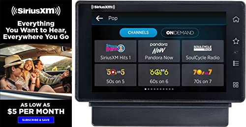 SiriusXM Tour w/ 360L, Vehicle Kit & SXSD2 Speaker Dock. Enjoy SXM Through Your car Stereo & Wherever You go for as Little as $5 p/Month & get a $60 Service Card with Activation