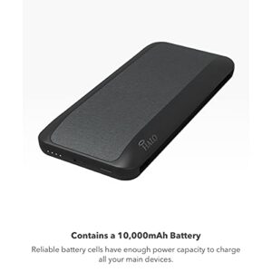 HALO 10000 AC - Contains a 10,000mAh Internal Battery with Built-in AC Wall Plug & Charging Cables - Blush