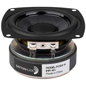 dayton audio pc83-4 3″ full-range poly cone driver