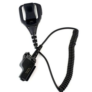 Lapel Shoulder Mic Heavy Speake Mic Compatible with Motorola Radio XTS1500 XTS2500 XTS3000 XTS3500 XTS5000 XTS5000r JT1000 HT1000 MTS2000 MTX9000 MTX960 GP9000 GP900 GP1200 Two Way Radio