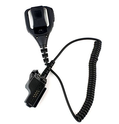 Lapel Shoulder Mic Heavy Speake Mic Compatible with Motorola Radio XTS1500 XTS2500 XTS3000 XTS3500 XTS5000 XTS5000r JT1000 HT1000 MTS2000 MTX9000 MTX960 GP9000 GP900 GP1200 Two Way Radio