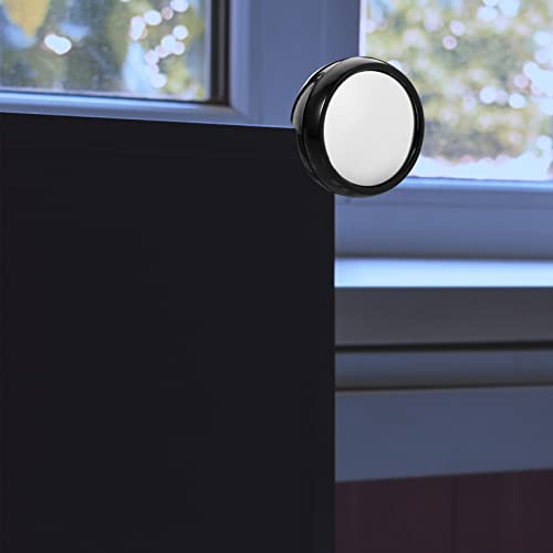 POPETPOP Clip On Cubicle Mirror- Computer/ Laptop Monitor Rear View Mirror, Blind Spot Mirror, Round Glass Convex Rear View Mirror Clip On Mirror for Computer Monitor