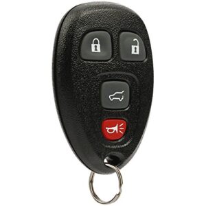 car key fob keyless entry remote fits chevy suburban tahoe traverse/gmc acadia yukon/cadillac escalade srx/buick enclave/saturn outlook (ouc60270, ouc60221)