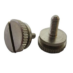 pro trucker cb radio 3mm mounting bracket brass knobs pair (2 pcs)