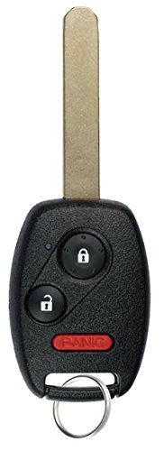 KeylessOption Keyless Entry Remote Control Uncut Car Ignition Chip Key Fob Replacement for OUCG8D-380H-A