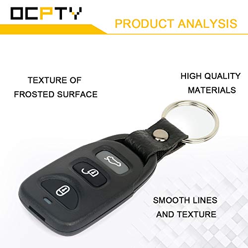 OCPTY 1 X Flip Key Entry Remote Control Key Fob Transmitter Replacement for 06-10 for Hyundai Elantra Sonata 2.0L 2.4L 3.3L OSLOKA-360T 4 Buttons