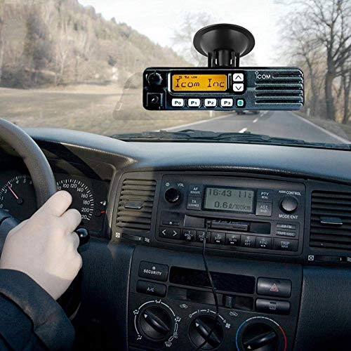 Radio Car Mount Bracket,Car Panel Mount,Suction Cup Mount Set,Swivel Adjustable for Yaesu FT-7800 FT-7900 C03 Car Truck Radio Dashboard