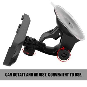 Radio Car Mount Bracket,Car Panel Mount,Suction Cup Mount Set,Swivel Adjustable for Yaesu FT-7800 FT-7900 C03 Car Truck Radio Dashboard