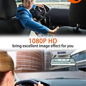 WOLFBOX Original Rear Camera for Mirror Dash Cam, Suitable for G840S/G930/T10, 1080P Waterproof Backup Camera