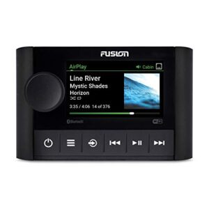 fusion® apollo™ ms-srx400 marine zone stereo, with built-in wi-fi®, a garmin brand