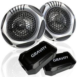 gravity audio 300w vehicle speaker 1″ dome tweeter g-220tw