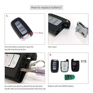 EASYGUARD EC003N-K Car Alarm System keyless Entry pke Remote Engine Start Stop Push Start Stop Automatically Lock or Unlock car Door Universal Version fits for Most dc12v Cars