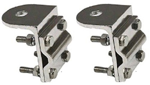 Lot of 2 Workman RV3 3-Way CB Radio Single Groove Mirror Mounts With / No Stud