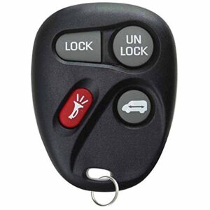 keylessoption replacement 4 button keyless entry remote control key fob for 10245953