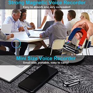 Digital Voice Recorder, Voice Activated Recorder with 192 Hours Recording Capacity 85-100 Hours Continuous Recording Time - 16GB