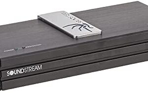 Soundstream PN4.1000D 1000W 4-Channel Picasso Nano Series Class D Amplifier, Gray