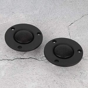 Alinory Dome Tweeter Speaker Diaphragm 2Pcs 25-core 25W B7 Pure Silk Film Magnet Dome Tweeter Treble Speaker Loudspeaker Diaphragm