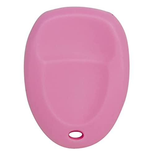 Keyless2Go Replacement for New Silicone Cover Protective Case for Remote Key Fobs with FCC OUC60270 - Pink