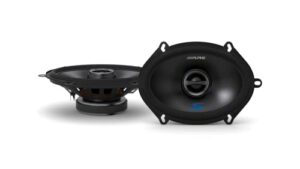 alpine s-s57 5×7 inch coaxial speaker set