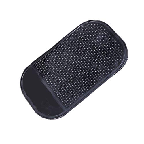 PULABO Useful and practical1 Pcs Car Anti-Slip Pad Dashboard Sticky Pads Automobile Accessories Spider Mat for Phone Keys Coins Holder Black