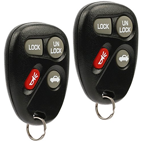 Car Key Fob Keyless Entry Remote fits 2000 2001 2002 2003 2004 Saturn L200, LW200, L300, LW300 (LHJ009), Set of 2