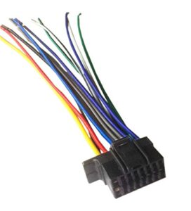 16 pin auto stereo wiring harness plug for sony mex-n4280bt player