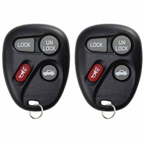 2 new keyless entry remote key fob for 1997-2000 century regal intrigue grand prix (10246215)