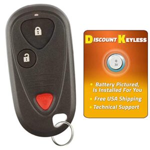 for 02-06 acura rsx keyless entry remote key fob oucg8d-355h-a