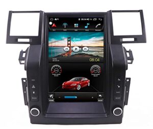 asvegen 12.1 inch touch vertical screen android 10.0 car stereo gps navigation for land rover range rover sport 2005-2009, 4+64g