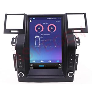 ASVEGEN 12.1 Inch Touch Vertical Screen Android 10.0 Car Stereo GPS Navigation for Land Rover Range Rover Sport 2005-2009, 4+64G