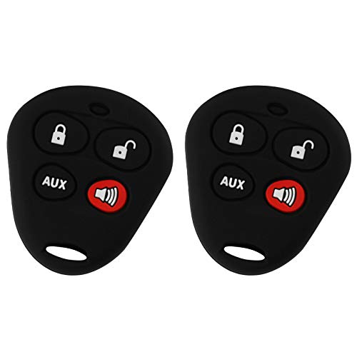 2x Key Fob Keyless Entry Remote Cover Protector for Viper Automate Avital Hornet Python (EZSDEI474V, RPN 474V)