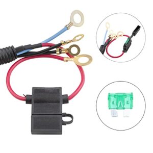 Dual Electric Fan Upgrade Wiring Harness Fits GM 1999– 2006 Truck SUV Replace 7L5533A226T Control Cooling Fan Wire Harness Kit