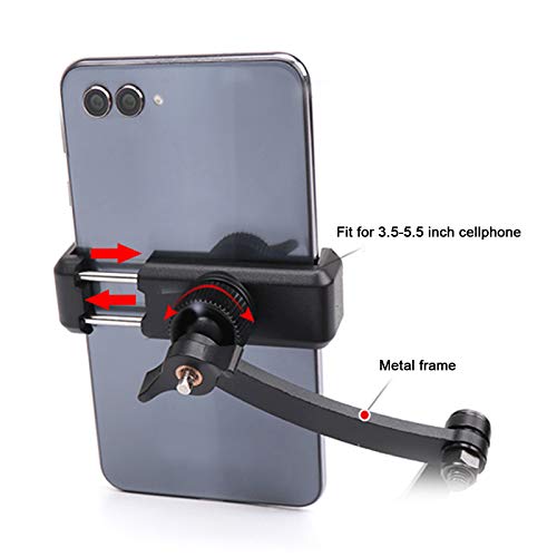 Areyourshop Union Jack Car Phone Mount Folding Holder for R55 R56 Black&Gray