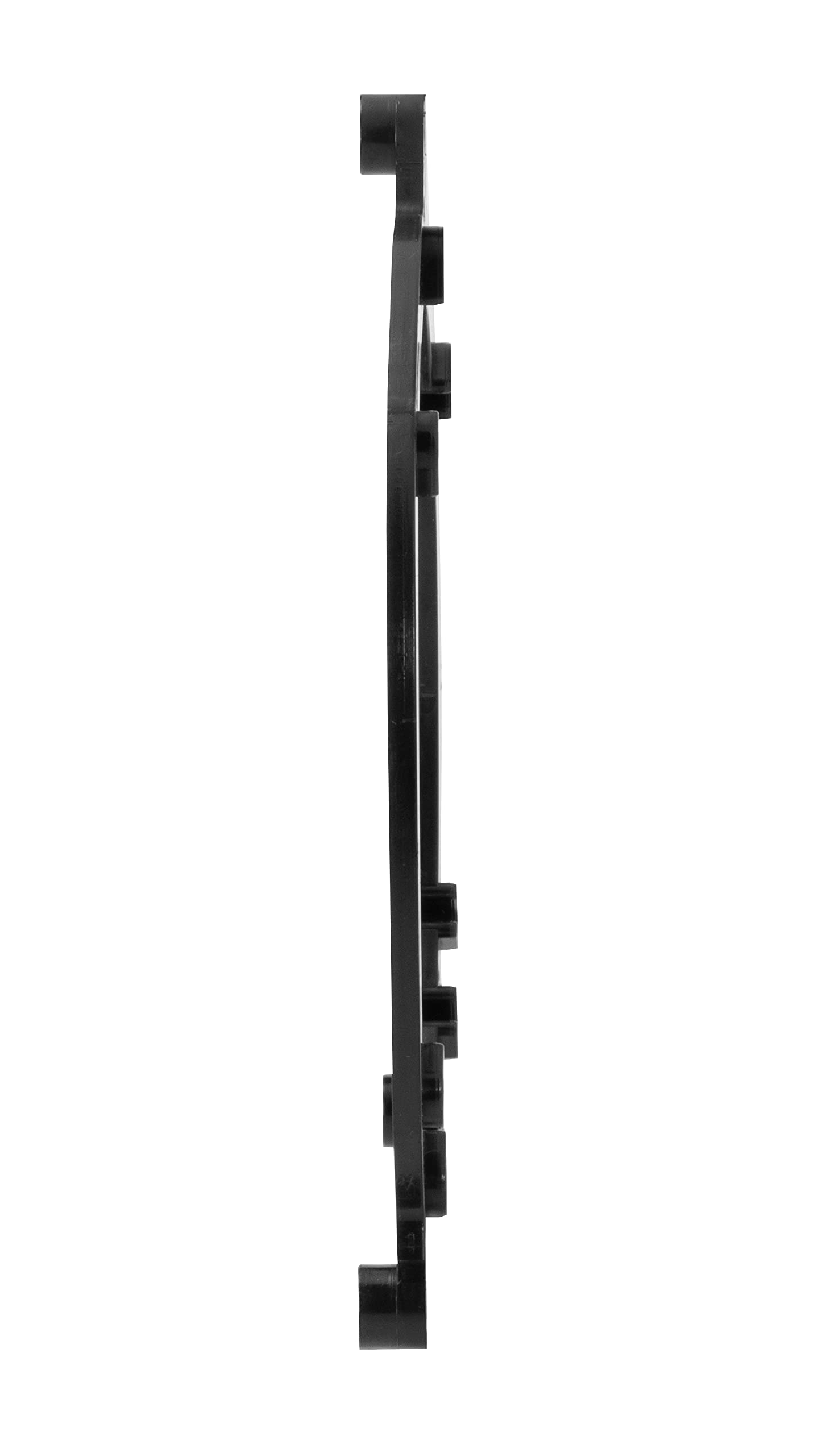 Scosche 1999 to 2010 BMW 3-Series 5.25” Speaker Adapter for Front Doors (1 Pair) SABW525, black