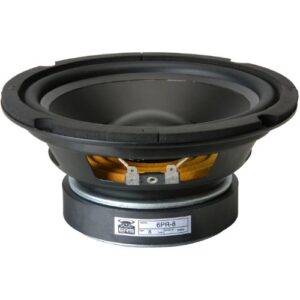 grs 6pr-8 6-1/2″ poly cone rubber surround woofer