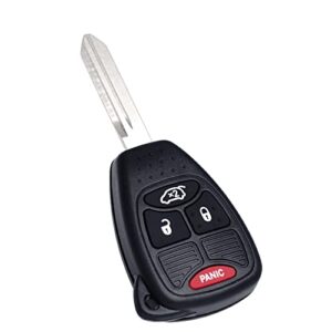 Key Fob Replacement Fits for Chrysler 300 2005-2007 Sebring 200 Aspen Dodge Charger 2006-2007 Avenger Jeep Commander Grand Cherokee 2005-2007 Liberty 2008-2012 Keyless Entry Remote OHT692427AA