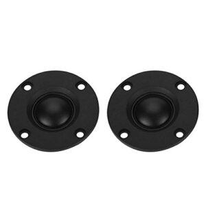 2pcs tweeter treble speaker, 20mm vibrating diaphragm soft dome silk film dome tweeter treble speaker 30w 6Ω hi-fi speaker