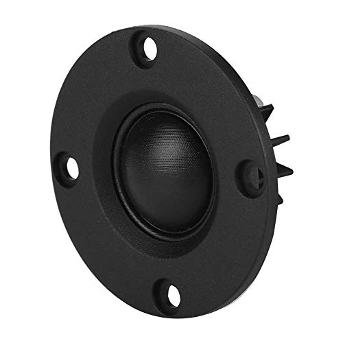 2PCS Tweeter Treble Speaker, 20mm Vibrating Diaphragm Soft Dome Silk Film Dome Tweeter Treble Speaker 30W 6Ω Hi-Fi Speaker